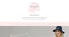 Desktop Screenshot of designingherlife.com